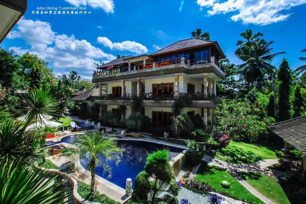 Villa Alba Bali Dive Resort Tulamben Dış mekan fotoğraf