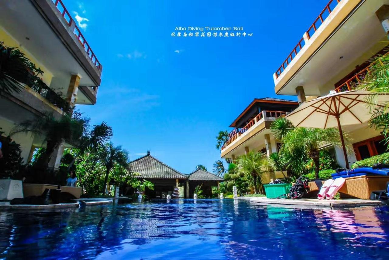 Villa Alba Bali Dive Resort Tulamben Dış mekan fotoğraf